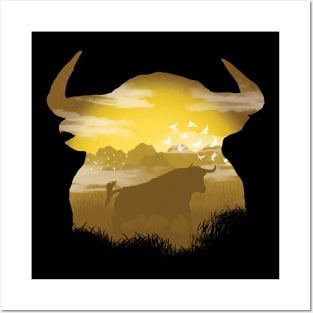 Taurus landscape Posters and Art